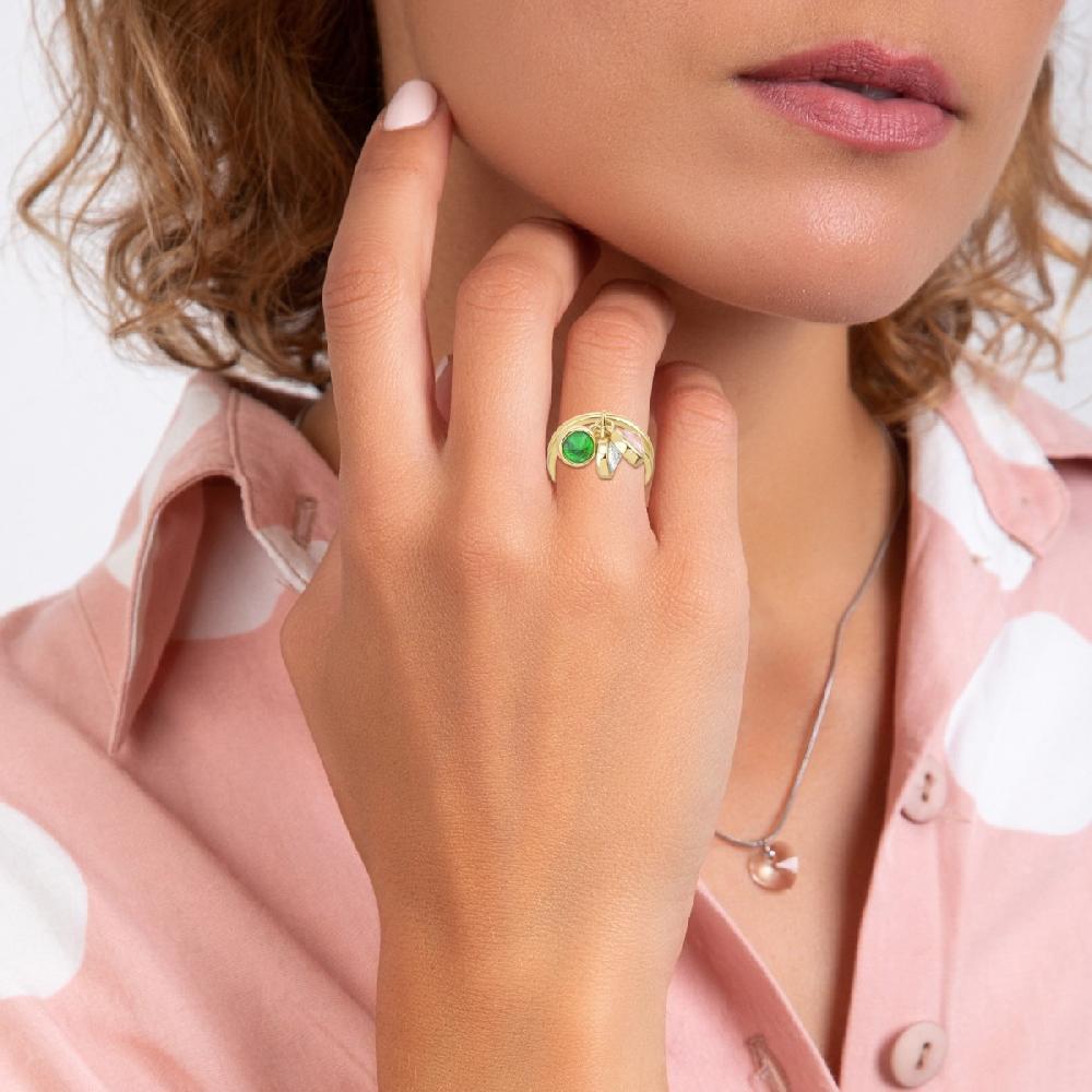 So Charm Bague Taille 54 SoCharm Ornée De Zirconium