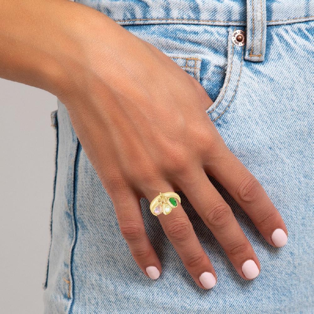 So Charm Bague Taille 54 SoCharm Ornée De Zirconium