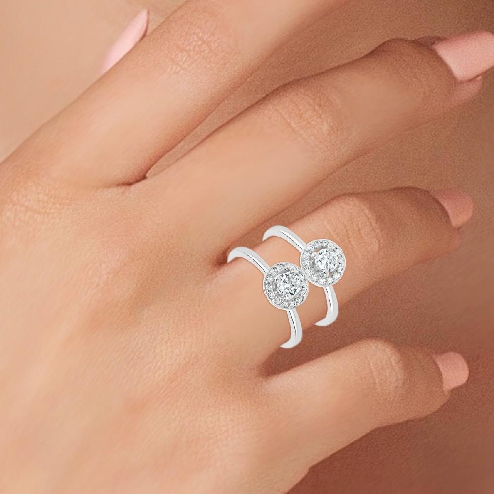 So Charm Bague Taille 54 SoCharm Ornée De Zirconium
