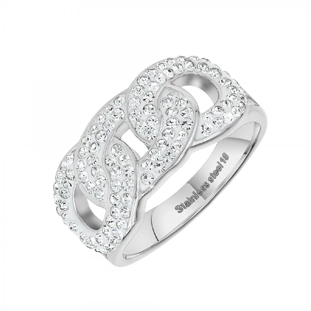 so charm Bague taille 56 SoCharm ornée de Cristaux scintillants