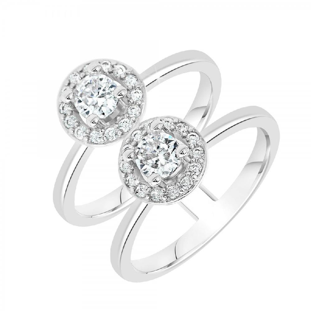 so charm Bague taille 56 SoCharm ornée de zirconium