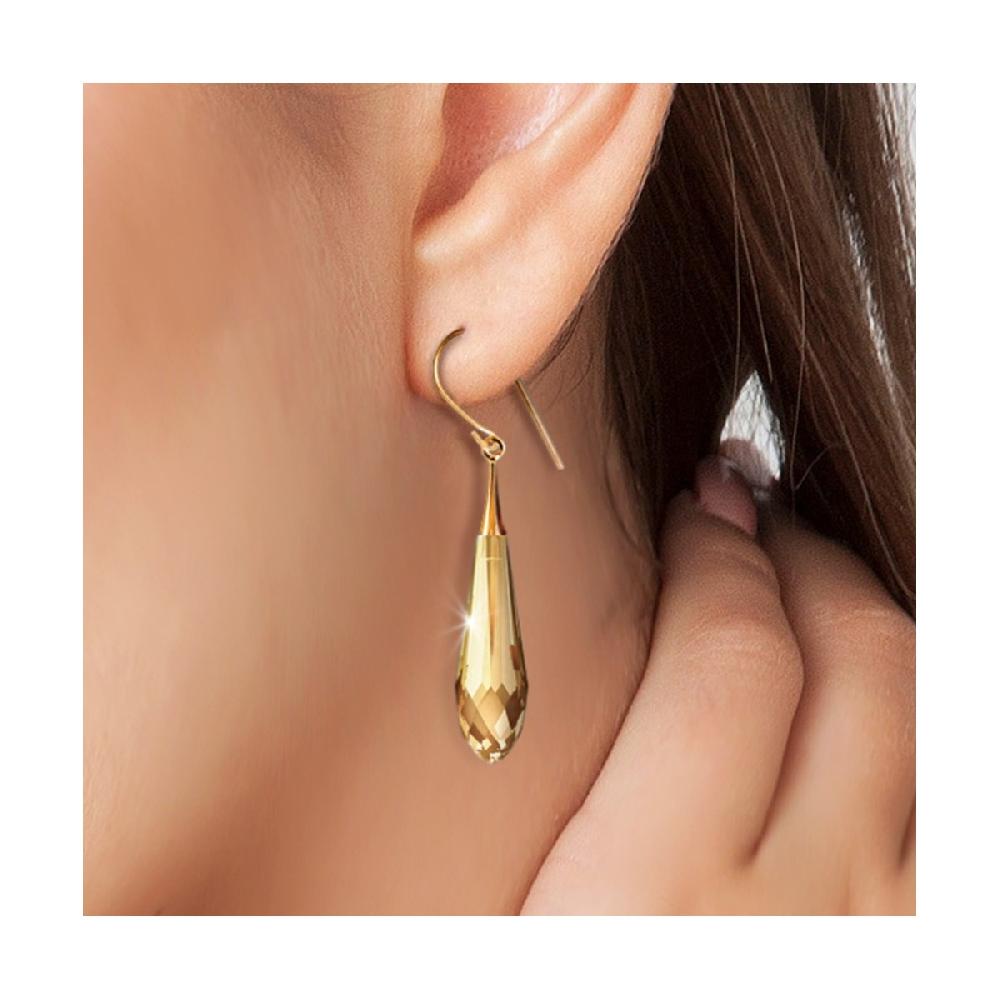 So Charm Boucles D'oreilles Gouttes SoCharm Ornées De Cristaux Scintillants
