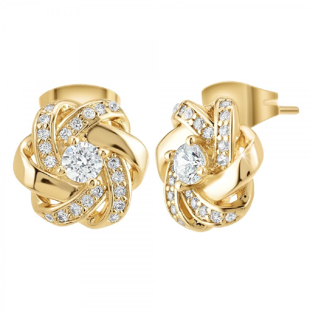 so charm Boucles d'oreilles ornées de Cristaux scintillants par SoCharm