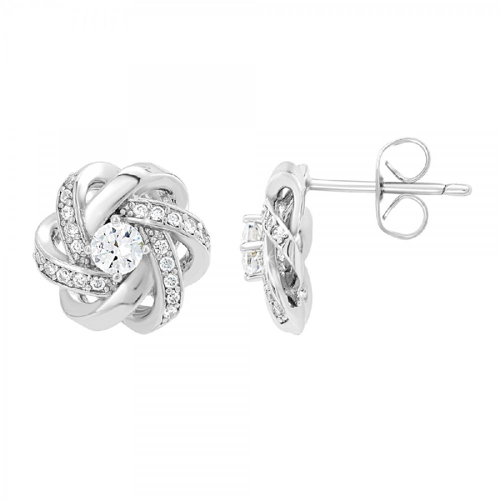 so charm Boucles d'oreilles ornées de Cristaux scintillants par SoCharm