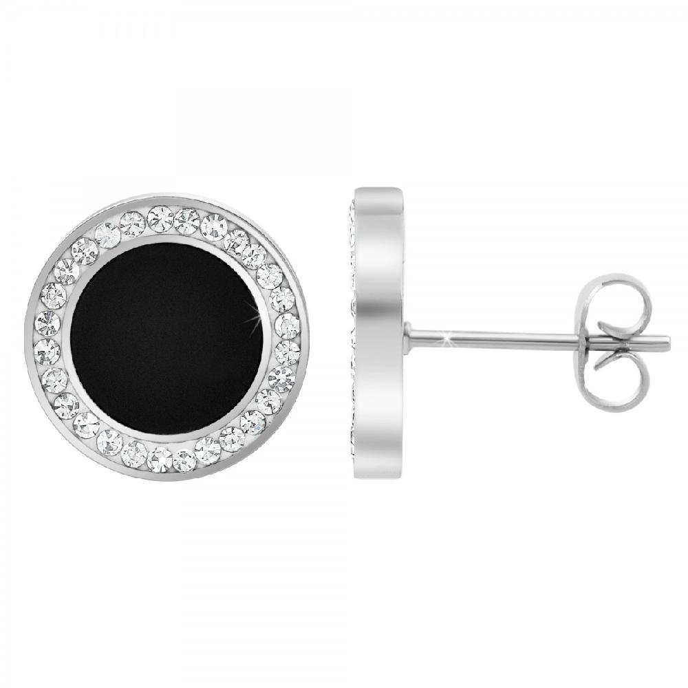 so charm Boucles d'oreilles par SoCharm ornées de Cristaux scintillants