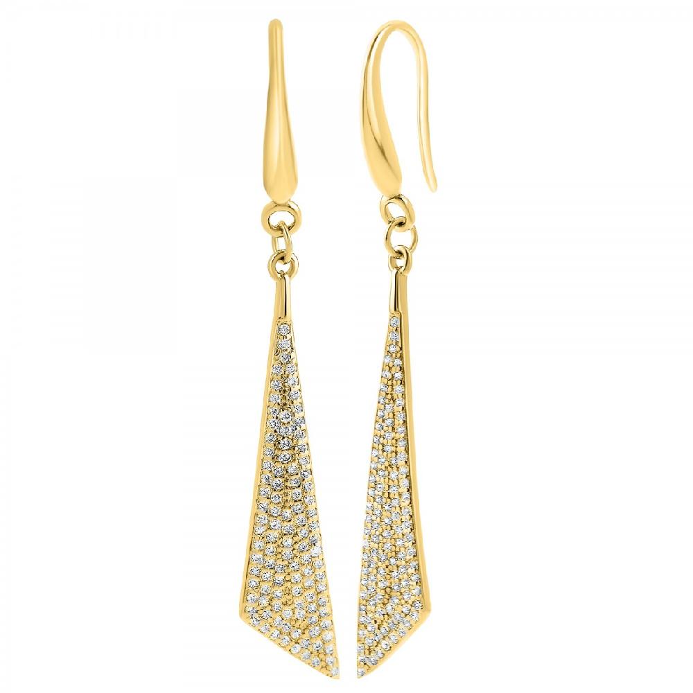 so charm Boucles d'oreilles par SoCharm ornées de Zirconium