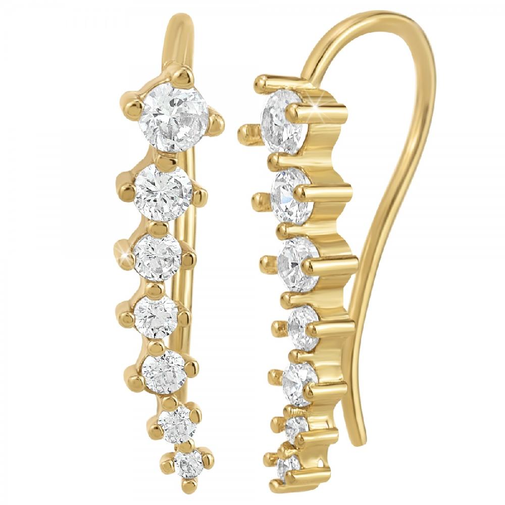 so charm Boucles d'oreilles par SoCharm ornées de Zirconium