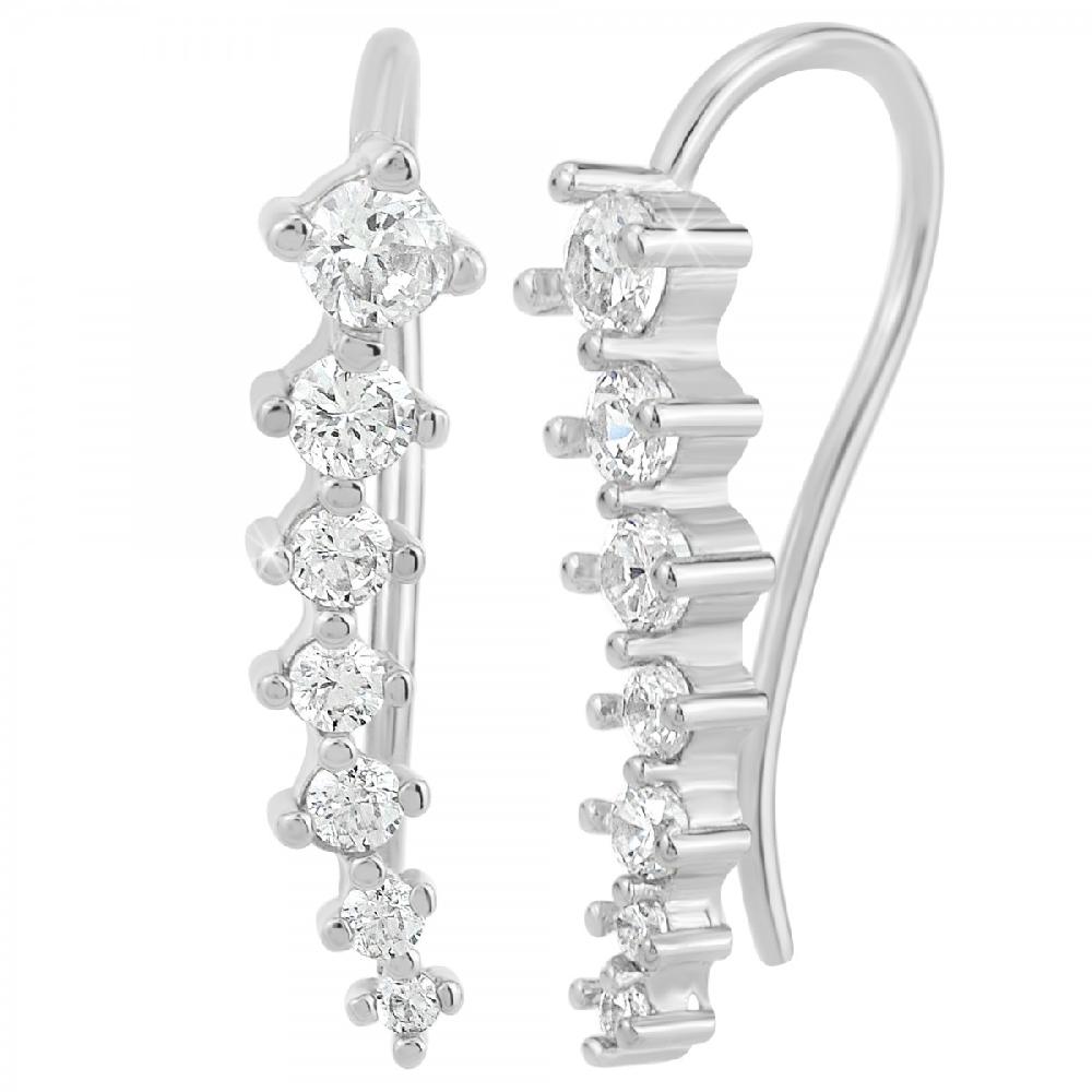 so charm Boucles d'oreilles par SoCharm ornées de Zirconium
