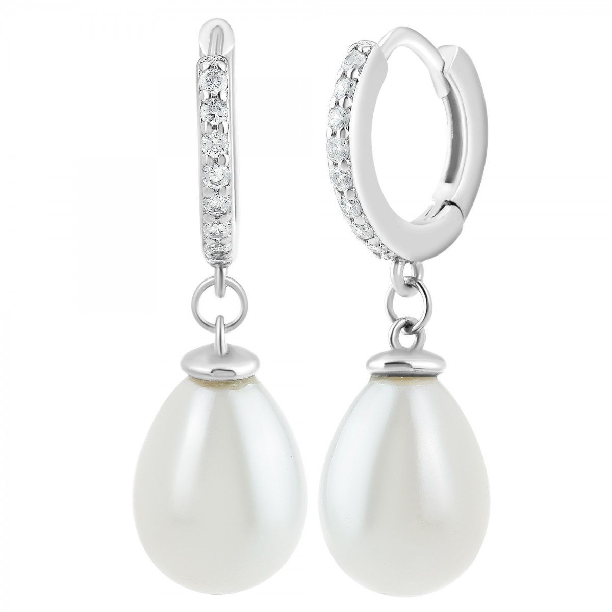 so charm Boucles d'oreilles par SoCharm ornées de Zirconium
