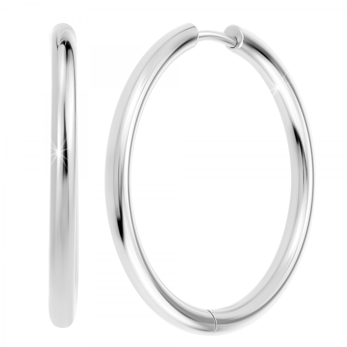 so charm Boucles d'oreilles SoCharm en acier inoxydable