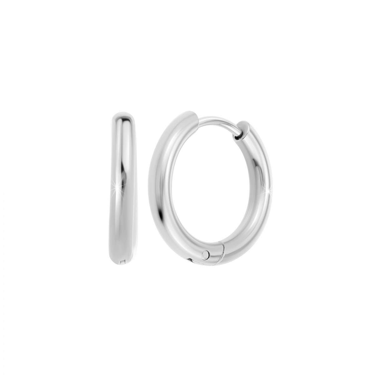 so charm Boucles d'oreilles SoCharm en acier inoxydable