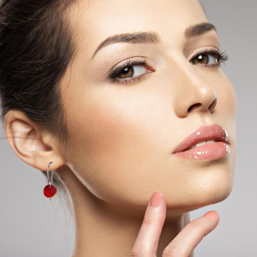 So Charm Boucles D'oreilles SoCharm En Argent Rhodié 925/1000 Ornées De Cristaux Scintillants