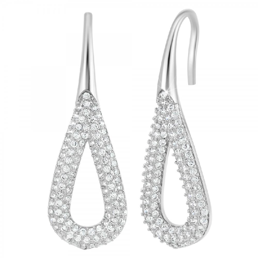 so charm Boucles d'oreilles SoCharm ornées de Cristaux scintillants
