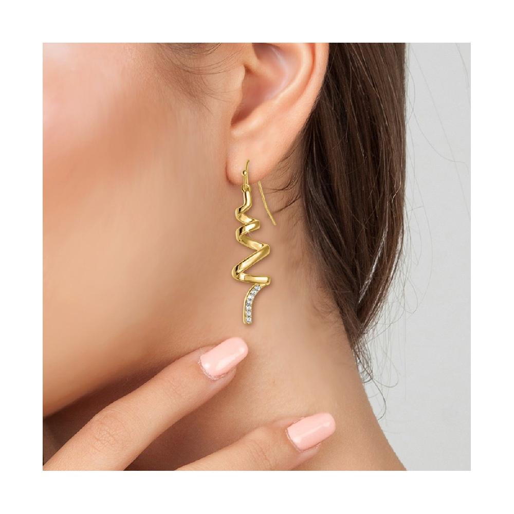 So Charm Boucles D'oreilles SoCharm Ornées De Cristaux Scintillants