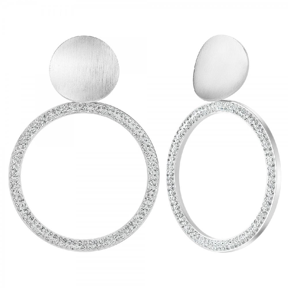 so charm Boucles d'oreilles SoCharm ornées de Cristaux scintillants