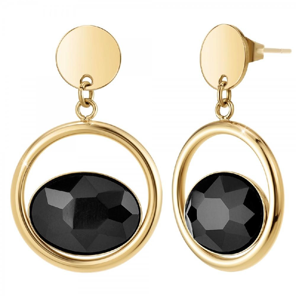 so charm Boucles d'oreilles SoCharm ornées de Cristaux scintillants