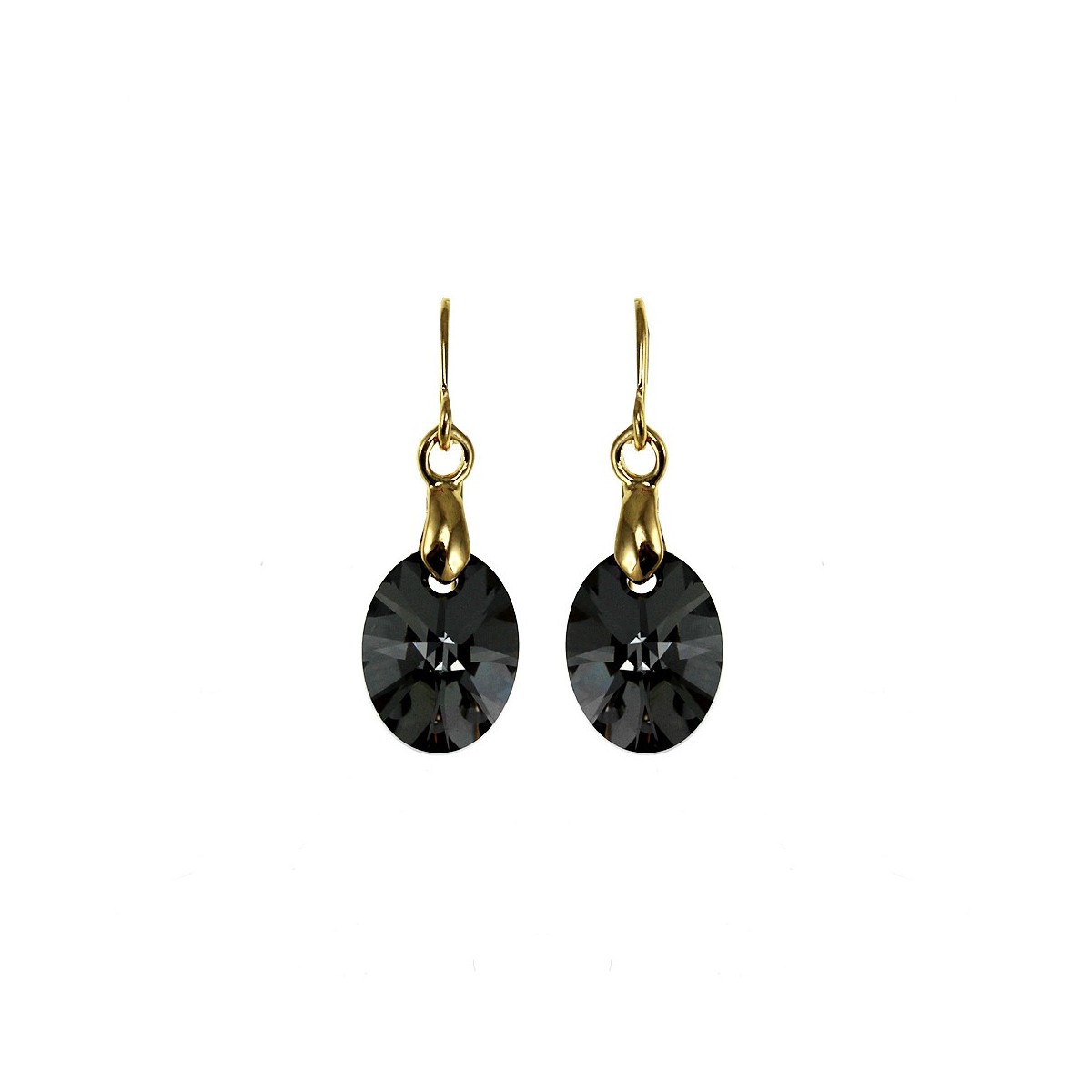 so charm Boucles d'oreilles SoCharm ornées de Cristaux scintillants