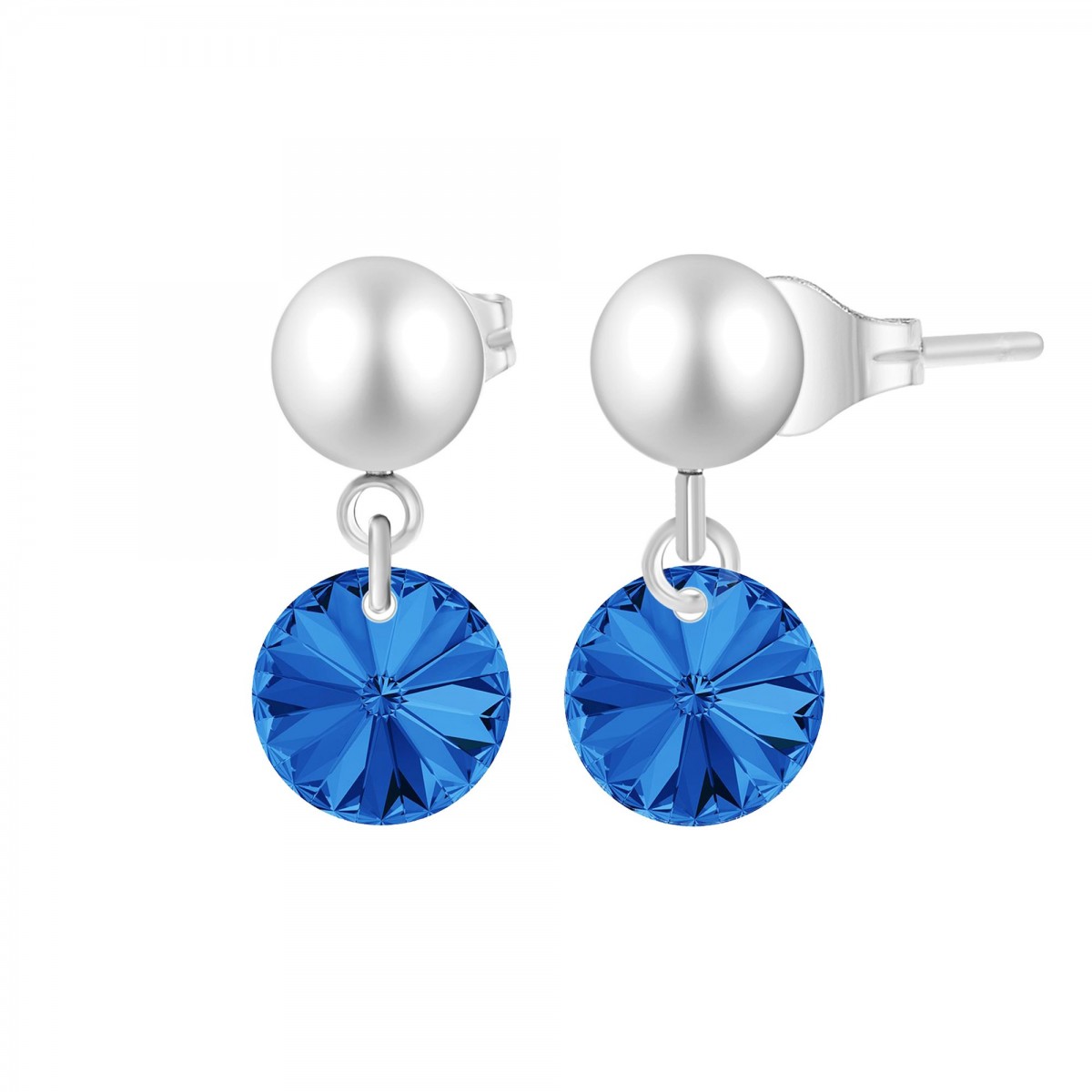 so charm Boucles d'oreilles SoCharm ornées de Cristaux scintillants