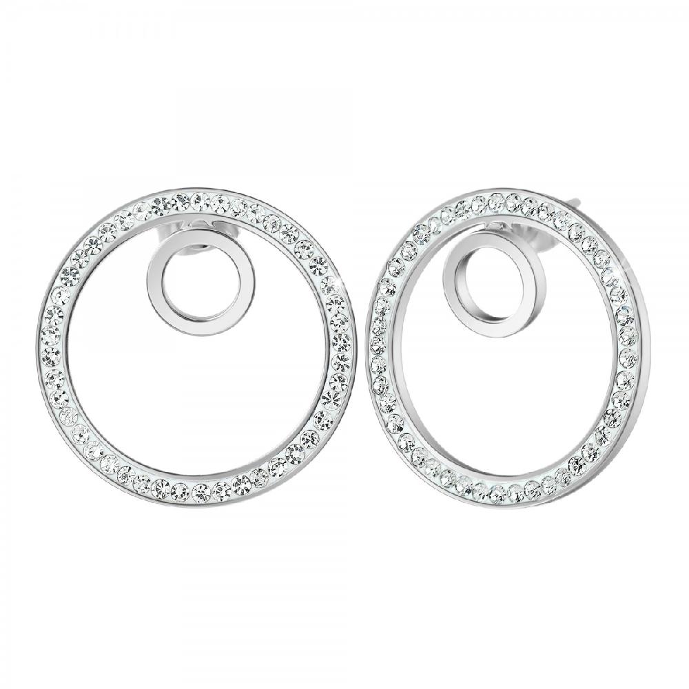 so charm Boucles d'oreilles SoCharm ornées de Cristaux scintillants
