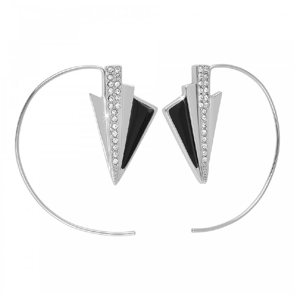 so charm Boucles d'oreilles SoCharm ornées de Cristaux scintillants