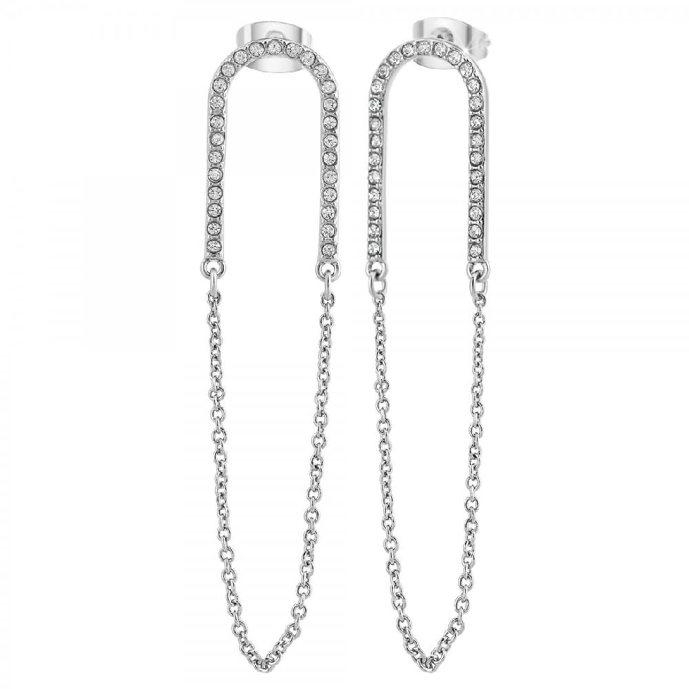 so charm Boucles d'oreilles SoCharm ornées de Zirconium