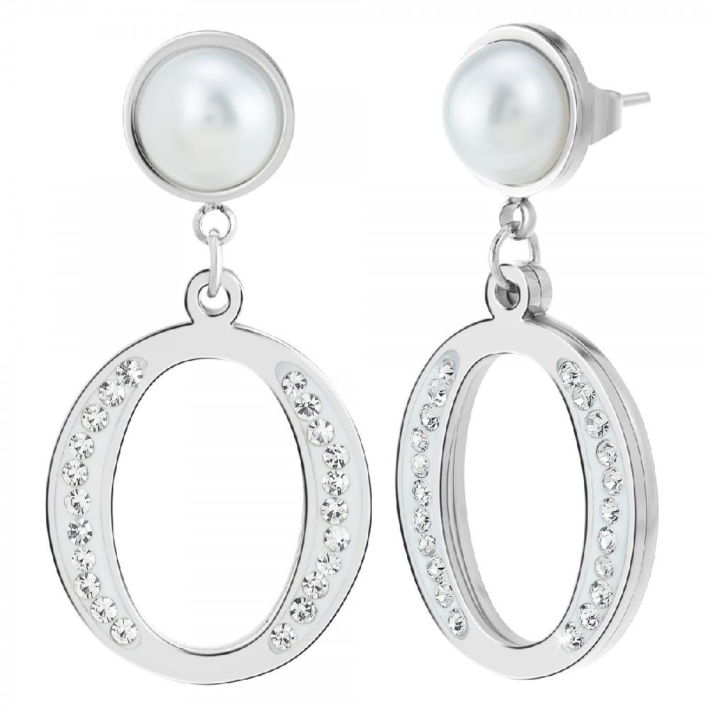 so charm Boucles d'oreilles SoCharm ornées de Zirconium