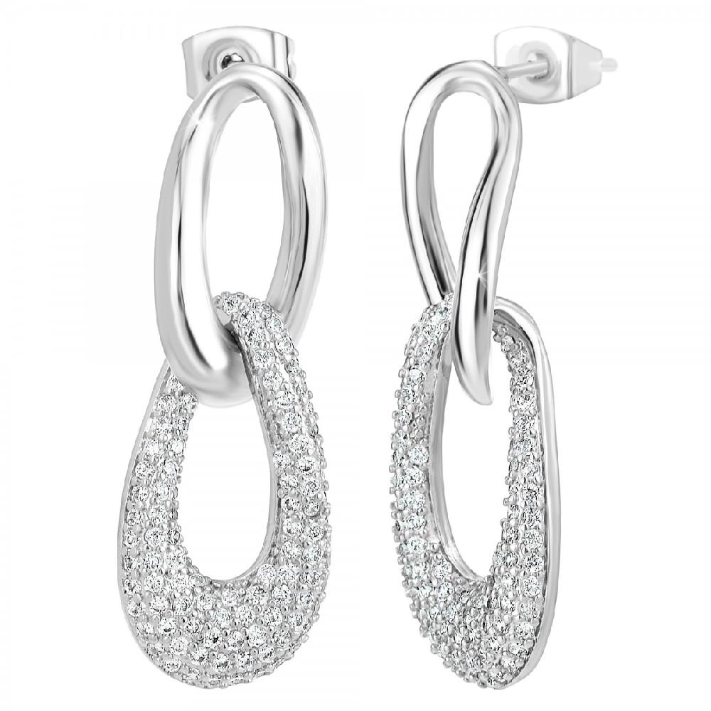 so charm Boucles d'oreilles SoCharm ornées de Zirconium