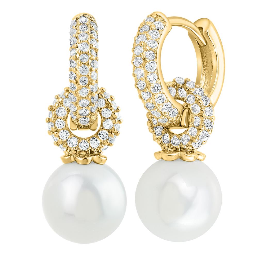 so charm Boucles d'oreilles SoCharm ornées de Zirconium