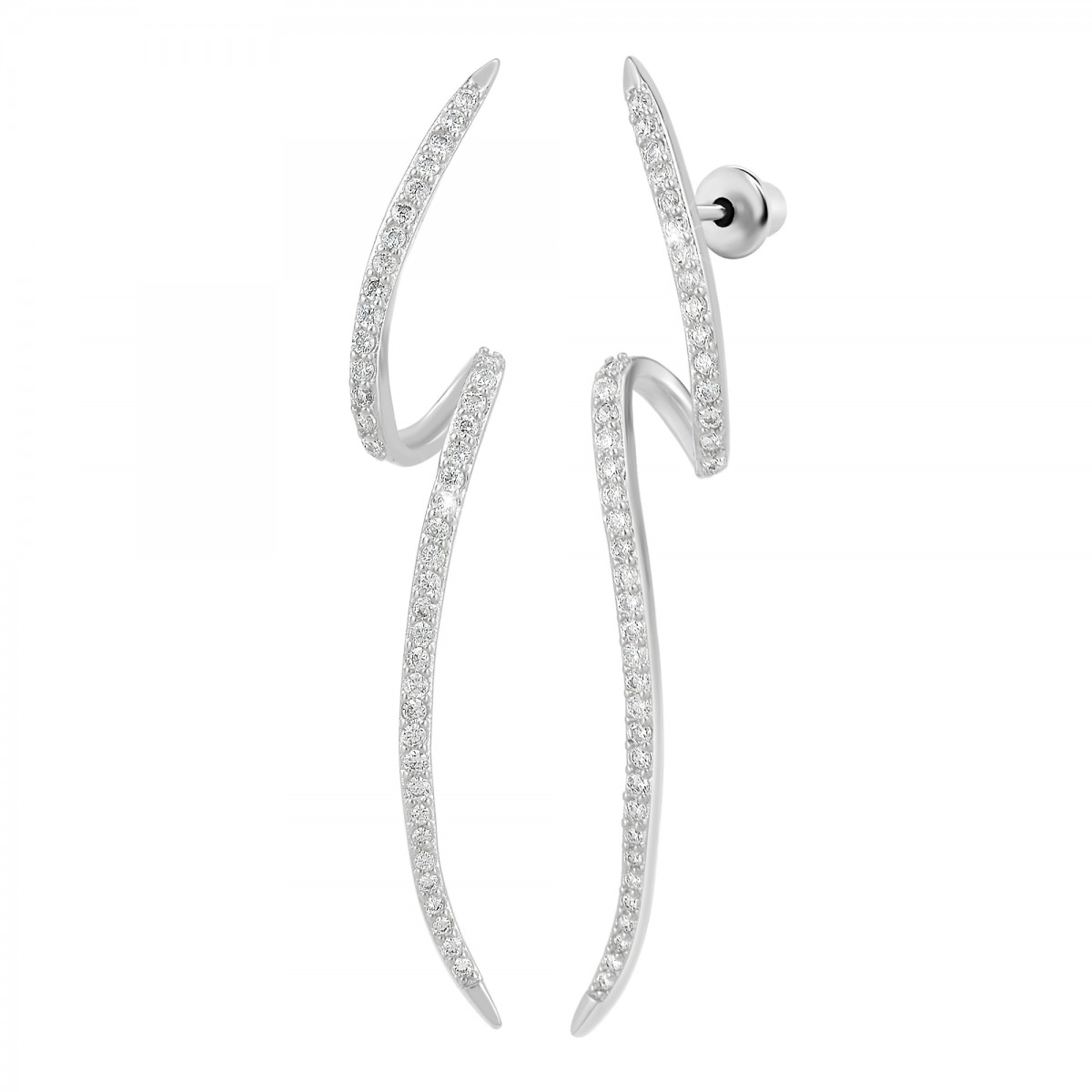 so charm Boucles d'oreilles SoCharm ornées de Zirconium