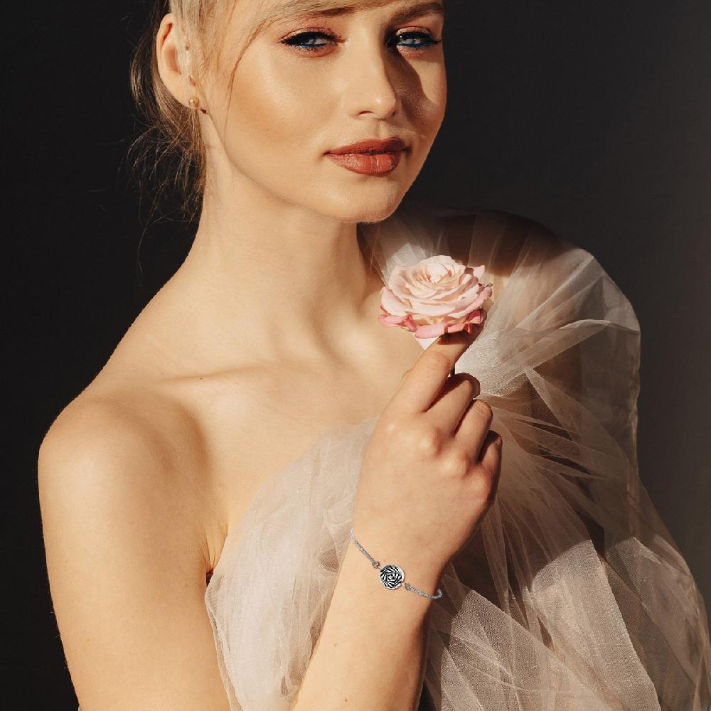 So Charm Bracelet Argenté SoCharm Orné De Cristaux Scintillants