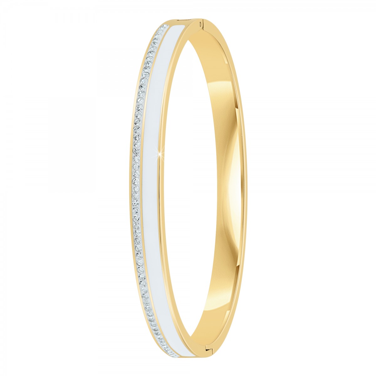 so charm Bracelet en Résine colorée ayant un aspect proche de l’Email orné de Cristaux scintillants par SoCharm