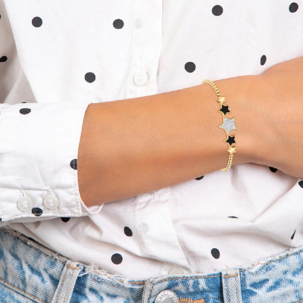 So Charm Bracelet étoile Par SoCharm Orné De Cristaux Scintillants