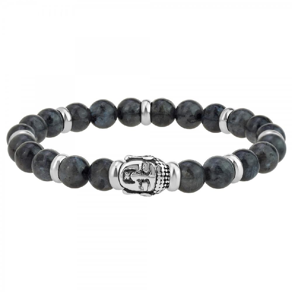 so charm Bracelet homme par SoCharm orné d'une labradorite