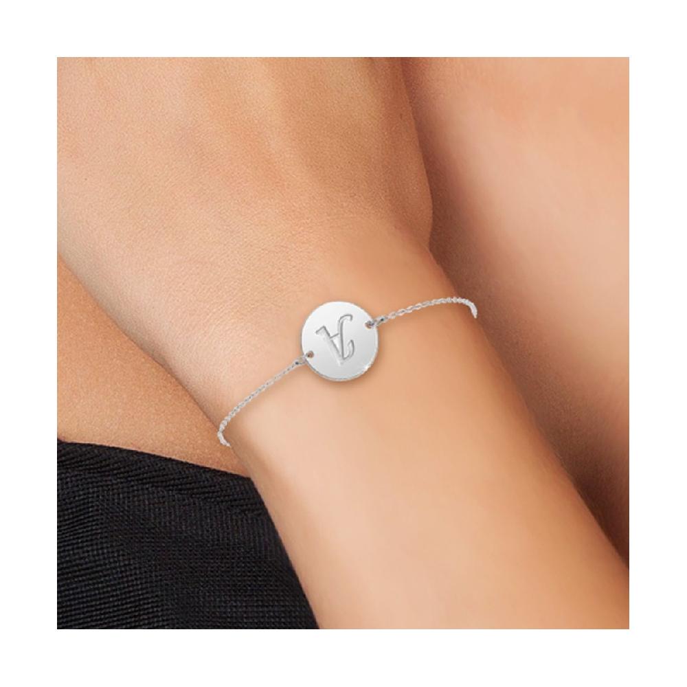 So Charm Bracelet Lettre A En Acier Inoxydable Par SoCharm