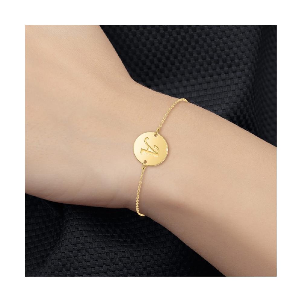 So Charm Bracelet Lettre A En Acier Inoxydable Par SoCharm