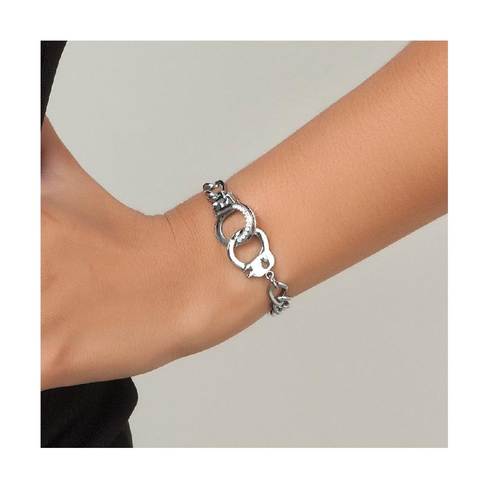 So Charm Bracelet Menottes SoCharm Orné De Cristaux Scintillants