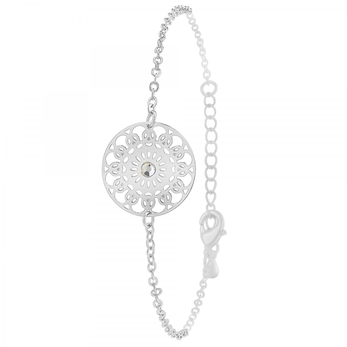 so charm Bracelet par SoCharm orné d'un Cristal scintillant