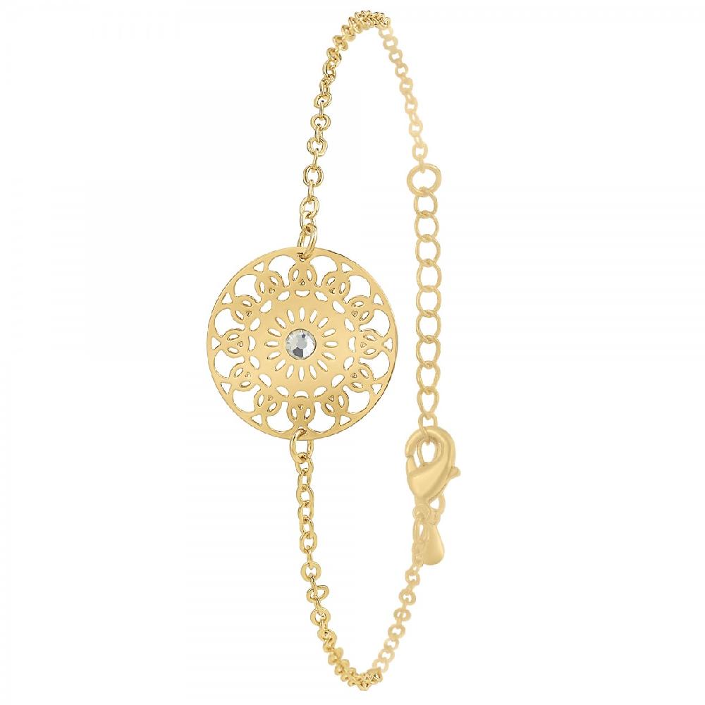 so charm Bracelet par SoCharm orné d'un Cristal scintillant