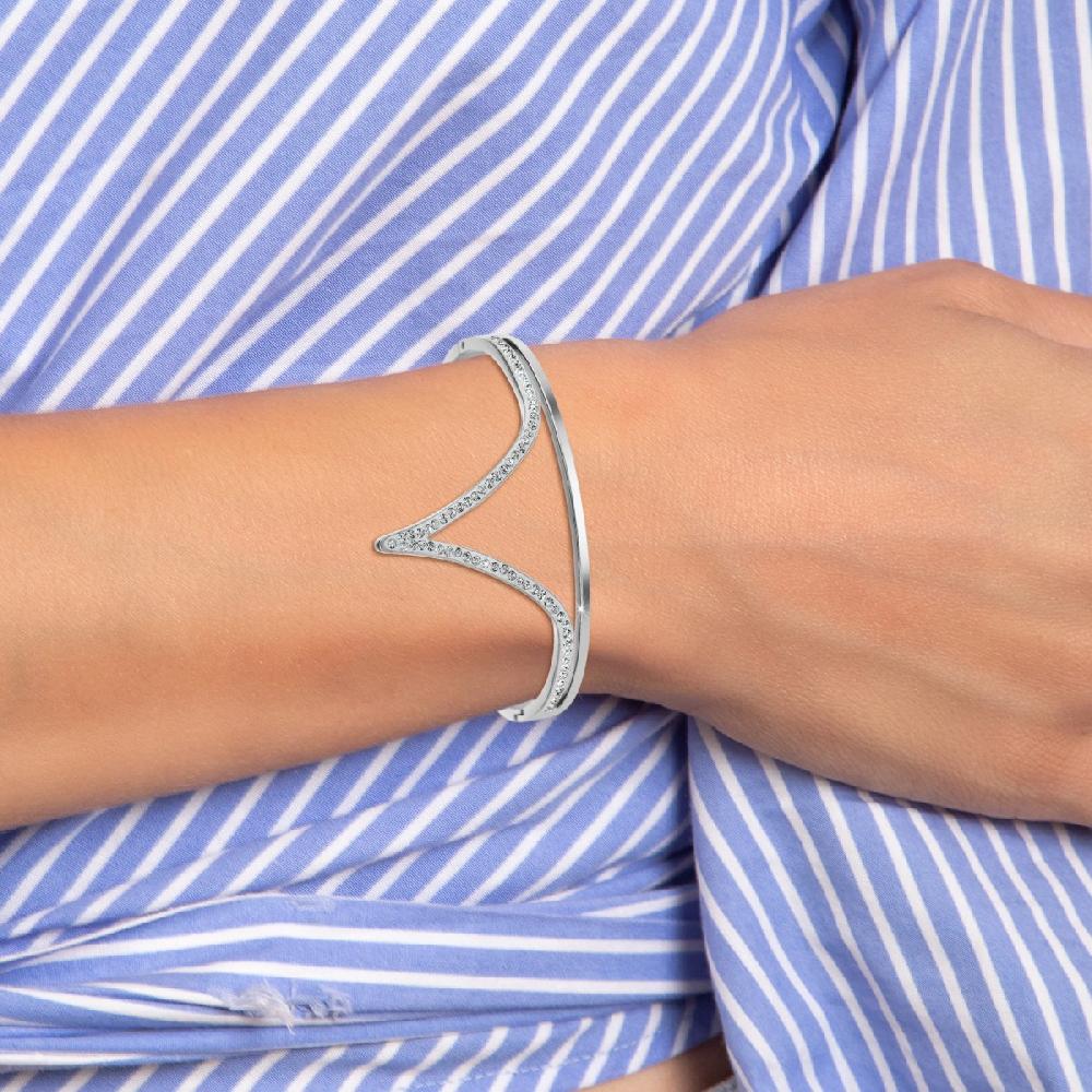 So Charm Bracelet Par SoCharm Orné De Cristaux Scintillants