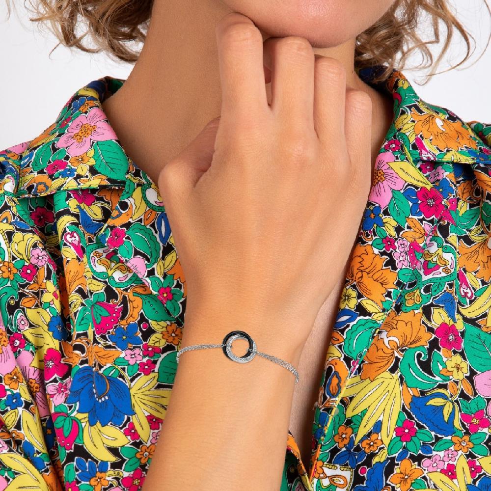 So Charm Bracelet Par SoCharm Orné De Cristaux Scintillants