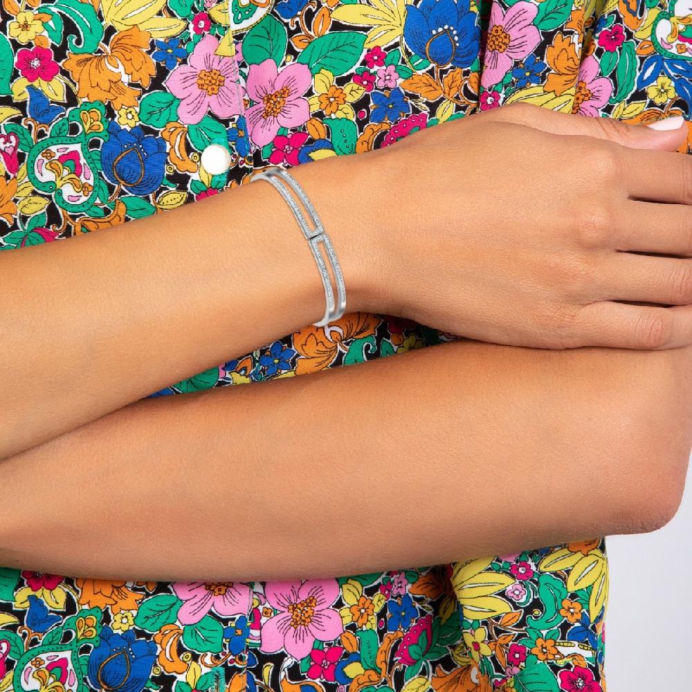 So Charm Bracelet Par SoCharm Orné De Cristaux Scintillants