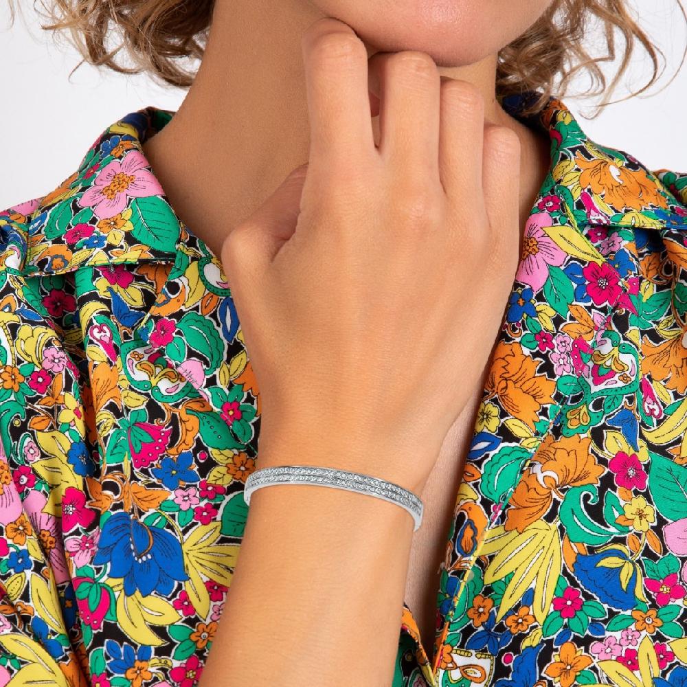 So Charm Bracelet Par SoCharm Orné De Cristaux Scintillants