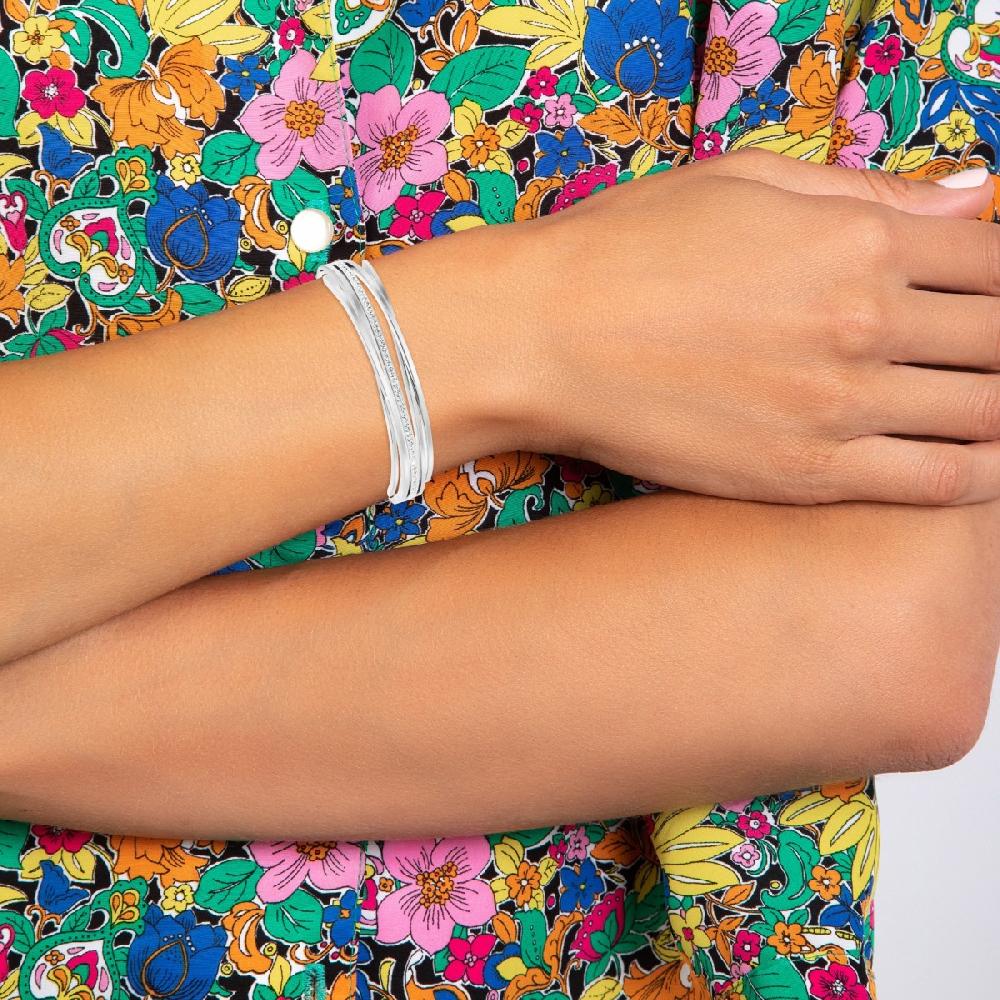 So Charm Bracelet Par SoCharm Orné De Cristaux Scintillants