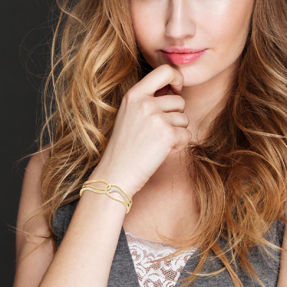 So Charm Bracelet Par SoCharm Orné De Cristaux Scintillants