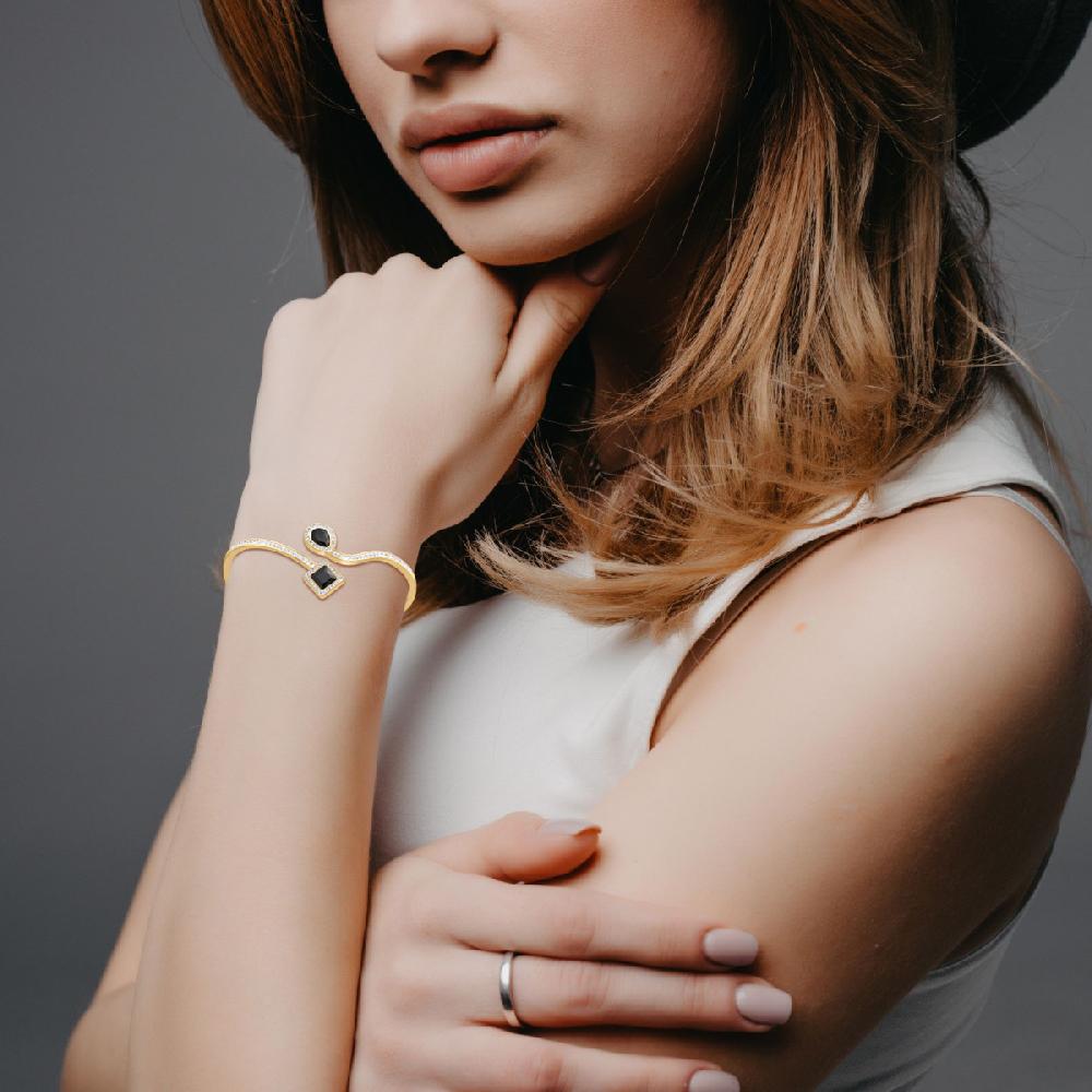 So Charm Bracelet Par SoCharm Orné De Cristaux Scintillants