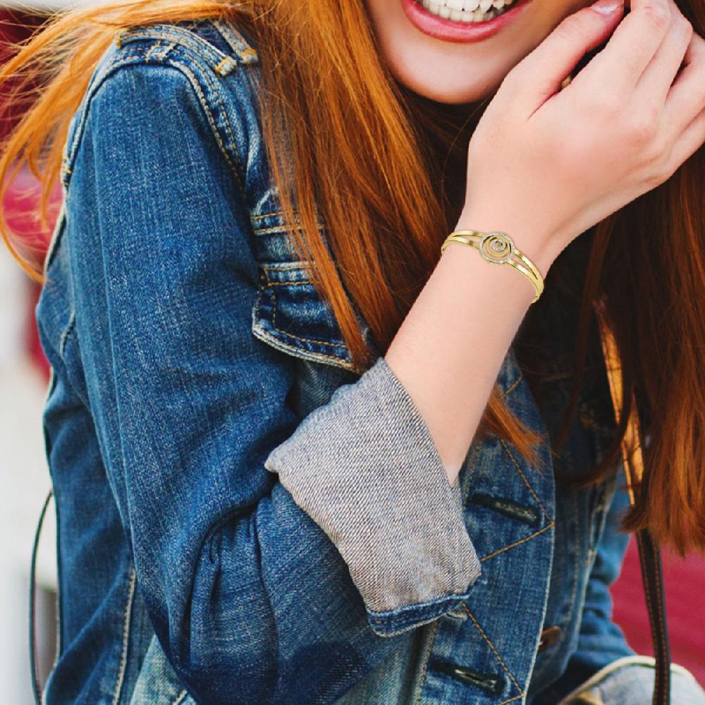 So Charm Bracelet Par SoCharm Orné De Cristaux Scintillants