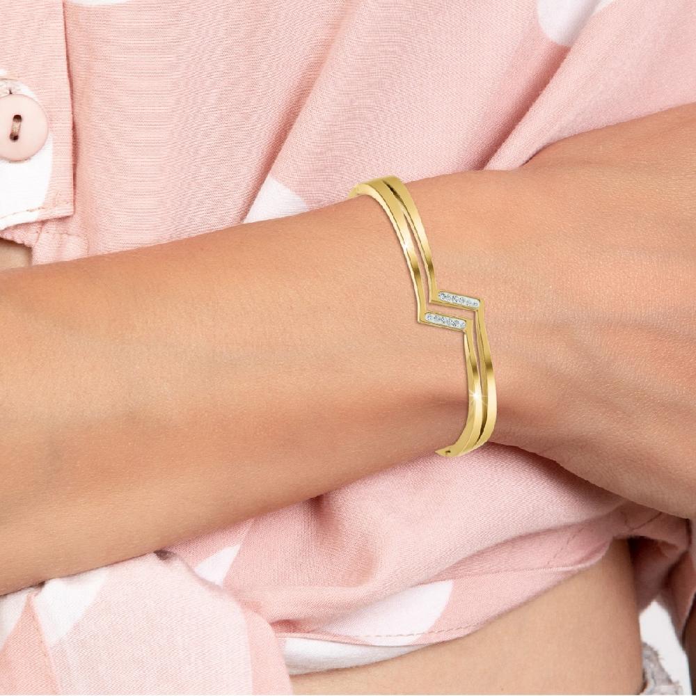 So Charm Bracelet Par SoCharm Orné De Cristaux Scintillants