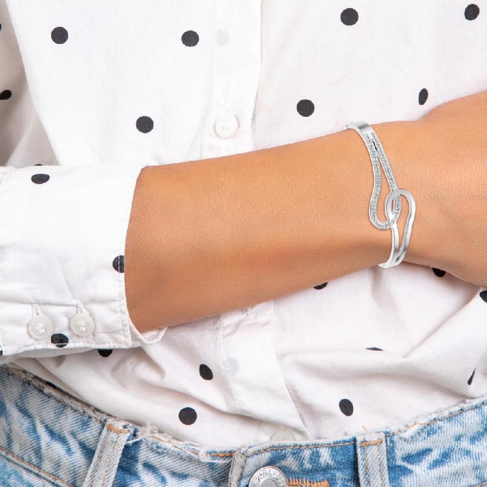 So Charm Bracelet Par SoCharm Orné De Cristaux Scintillants