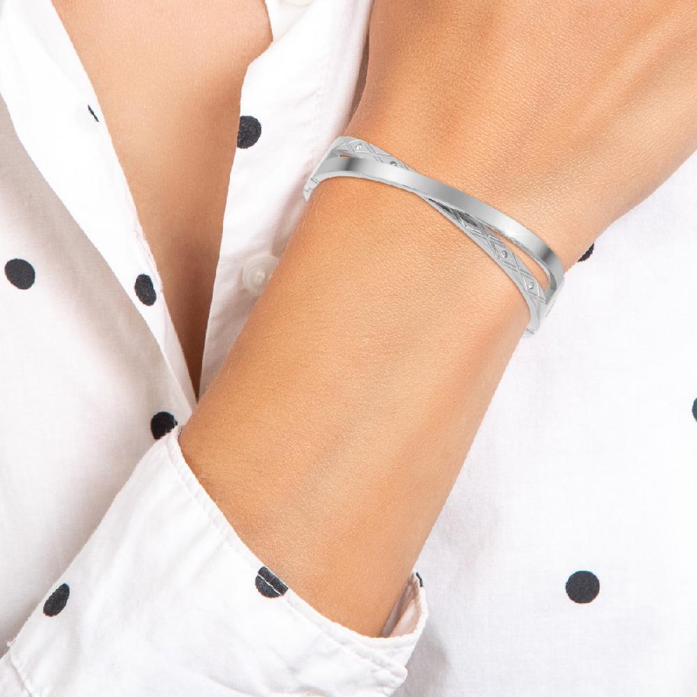 So Charm Bracelet Par SoCharm Orné De Cristaux Scintillants