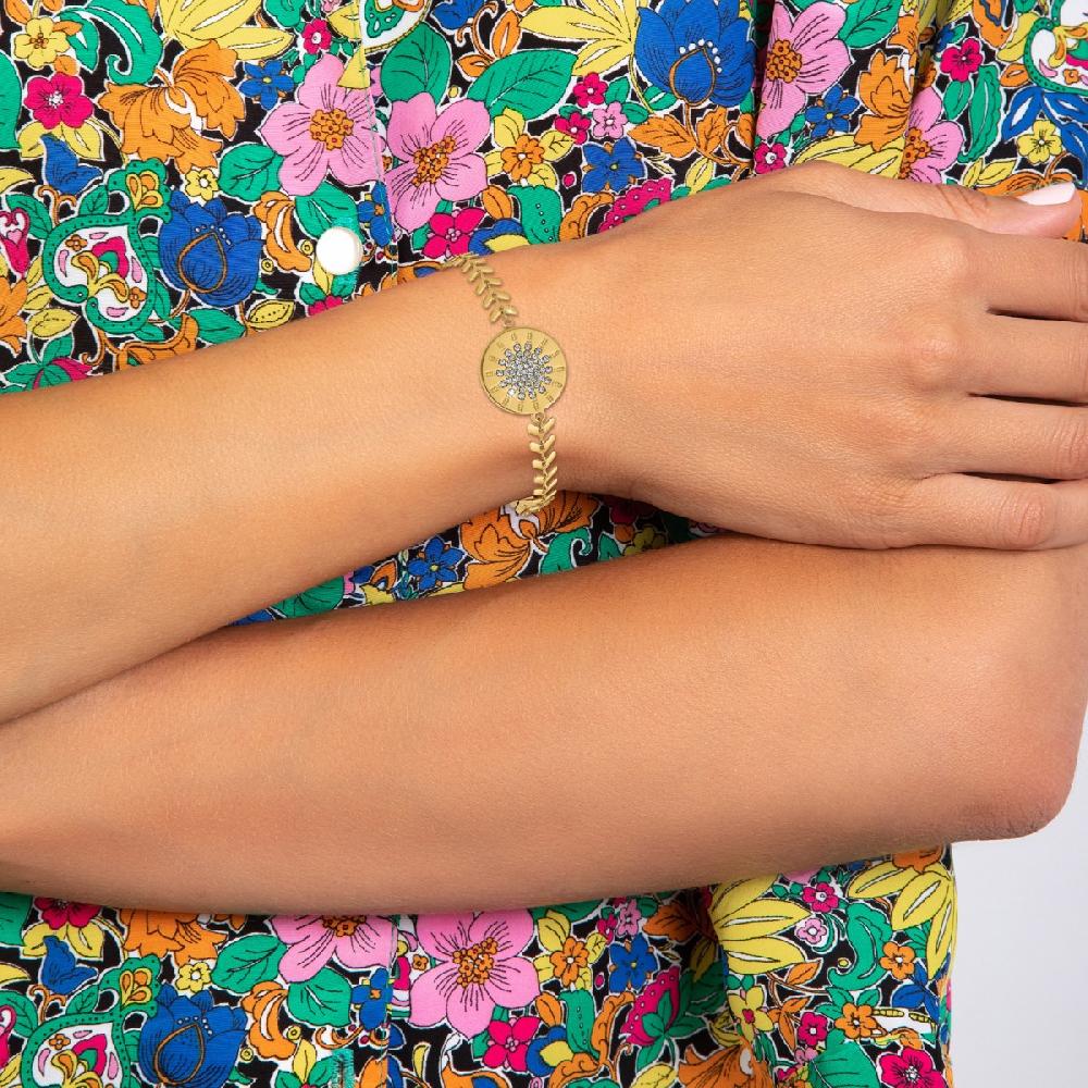 So Charm Bracelet Par SoCharm Orné De Cristaux Scintillants